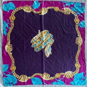100% Silk Bulgari Scarf